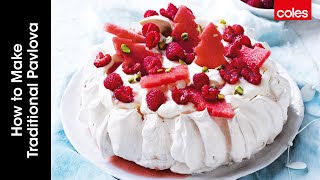 How to Make Traditional Pavlova [upl. by Nee810]