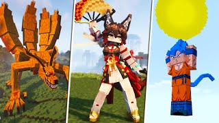 Top 30 Best Minecraft Anime Mod 2024 For Forge [upl. by Yntirb]