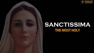 O Sanctissima  O The Most Holy With Lyrics [upl. by Ahsinod636]