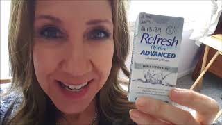 Refresh Optive Advanced Lubricant Eye Drops Review [upl. by Kirat]