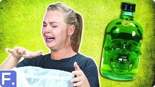 Irish People Try Absinthe For The First Time [upl. by Butte]