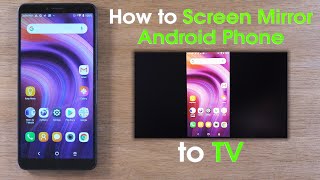 How to Mirror Android Phone to TV [upl. by Halley]