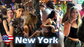 🇺🇸 MANHATTAN NIGHTLIFE AREAS  PACKED BARS amp CLUBS Summer Update【ENTIRE TOUR】Best Neighborhoods [upl. by Goodrich399]