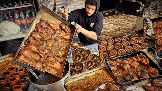 EXTREME STREET FOOD TOUR IN OUJDA 🇲🇦 Travel Morocco [upl. by Etteneg]