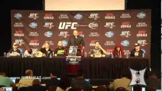 UFC 168 Chris Weidman vs Anderson Silva 2  Rousey vs Tate 2 PostFight Press Conference LIVE [upl. by Nasar]