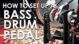 Everything You Need To Know About Setting Up A Bass Pedal  Drum Dog [upl. by Sabelle460]