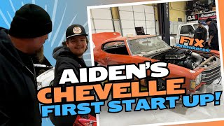 Will Aiden’s Procharged LS Swapped Start Up Plus Building New Quick Performance Rear End [upl. by Kcirdnekel844]