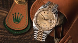 How to Set the Time for the Rolex Datejust [upl. by Zeralda]