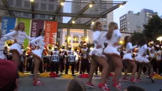 USC Band quotTuskquot Union Square San Francisco California 2014 [upl. by Wiggins]