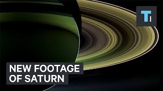 NASA Video Of Saturn With Stunning Real Images From Cassini [upl. by Fadden104]