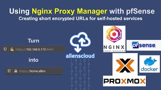 Using Nginx Proxy Manager with pfSense Proxmox and Docker [upl. by Adiari987]