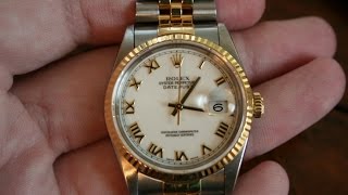 Rolex Datejust Replica Analysis [upl. by Oinegue]