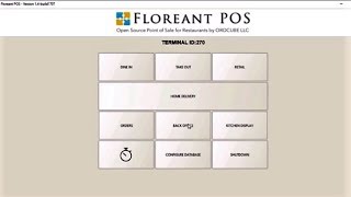 Best Free POS for Restaurant Full Setup and User Guide  Floreant POS [upl. by Niwle]