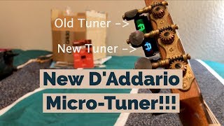 DAddario Micro Tuner Thoughts and Review Classical Guitar [upl. by Thora211]