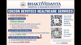 ISKCON Devotee Healthcare Services Vaishnav Seva [upl. by Means]