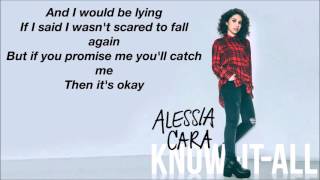 Im Yours  Alessia Cara LYRICS [upl. by Neukam]