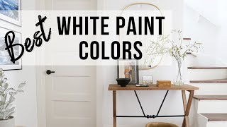 Best Interior White Paint Colors [upl. by Ardnossak]