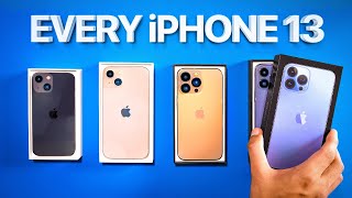 iPhone 13 Unboxing  Are they ACTUALLY Good [upl. by Griseldis]