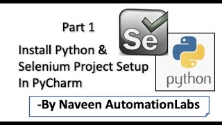 Selenium WebDriver With Python  Installation amp First Code  Part 1 [upl. by Rad]