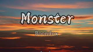 Monster lyrics Video by Boondox [upl. by Nosyk336]