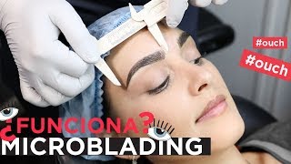 MICROPIGMENTACIÓN DE CEJAS  MICROBLADING ¿FUNCIONA  PAU FLORENCIA [upl. by Vanhook703]