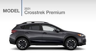 2021 Subaru Crosstrek Premium  Trim Review [upl. by Weinman]