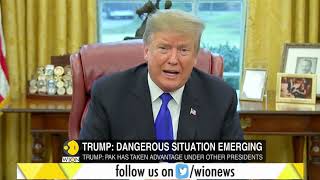 Very dangerous situation between India and Pakistan Trump on Pulwama attack [upl. by Skye]