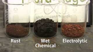 Make Iron Oxide for Thermite [upl. by Lledrev]