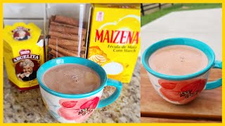 Atole De Chocolate Abuelita Con Maizena A Mi Manera Mis pasteles mis postres Normi [upl. by Olinad324]