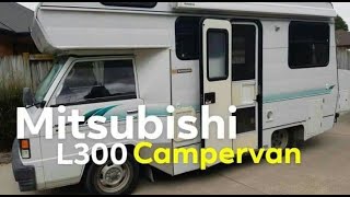 VANLIFE  Mitsubishi L300  Campervan diy Vanconversion [upl. by Amlev692]