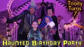 Trinitys 7th Birthday Huge Halloween Party amp Haunted House [upl. by Idalla47]