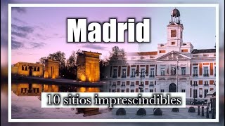 Viaje a MADRID  10 SITIOS TOP que ver en Madrid [upl. by Molini]