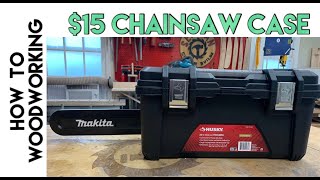 HOW TO make a 15 chainsaw case  DIY [upl. by Genovera]