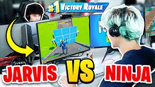 Ninja Vs FaZe Jarvis Fortnite 1v1 FACE To FACE [upl. by Zantos]