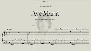 Ave Maria  the Schubert Version in my Arrangement [upl. by Linsk]