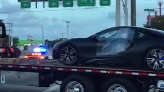 Rapper Xxxtentacion Car Towed By Crime Scene Units [upl. by Cirenoj197]