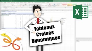 Excel Créer un Tableau Croisé Dynamique [upl. by Edlun851]