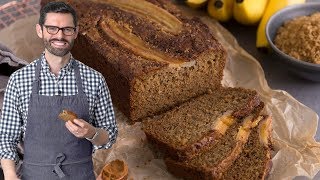 Moist Banana Bread Recipe [upl. by Ecinreb11]