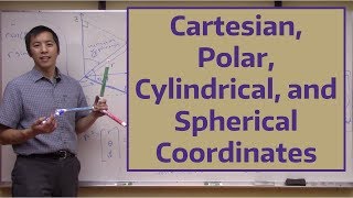 Cartesian Polar Cylindrical and Spherical Coordinates [upl. by Gibeon788]