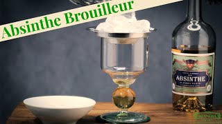 Absinthe How to serve it with a Dripper Brouilleur [upl. by Robert12]