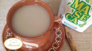 Como hacer atole blanco con maseca [upl. by Lyford]