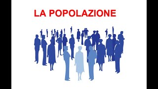 Geografia1UD 10 la popolazione italiana ed europea [upl. by Atiuqaj]