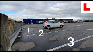 REVERSE BAY PARKING With easy reference points [upl. by Dagnah570]