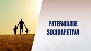 Paternidade socioafetiva [upl. by Masuh]