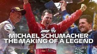 Michael Schumacher The Making of a Legend Exclusive F1TV Video [upl. by Tnek203]