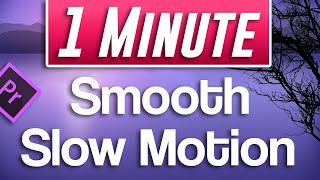 Premiere Pro  Smooth Slow Motion Tutorial With 30fps footage [upl. by Sophi]