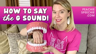 How to say the G sound by Peachie Speechie [upl. by Judie]