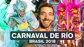 EL CARNAVAL MÁS GRANDE DEL MUNDO RÍO 2018 BRASIL 4K  enriquealex [upl. by Atinaujnas478]