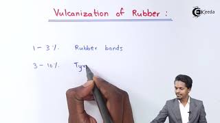 Vulcanization of Rubber  Polymers  Chemistry Class 12 [upl. by Artemahs461]