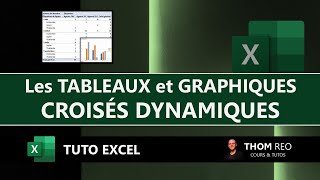 Créer un TABLEAU CROISÉ DYNAMIQUE  GRAPHIQUE  Cours EXCEL gratuit [upl. by Yramanna]